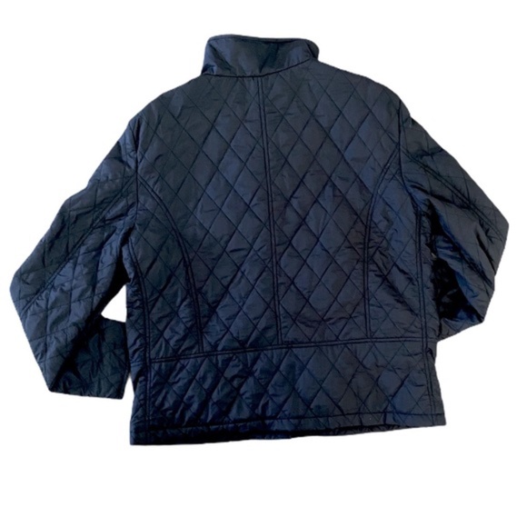 BARBOUR MATT FLYWEIGHT ALICE BLACK QUILTED JACKET - Picture 6 of 7